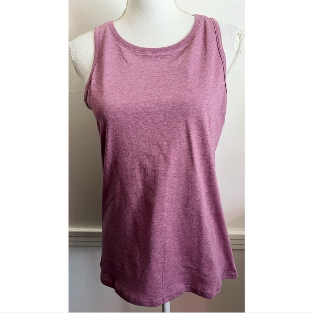 Pact • Purple Heather Softspun Organic Cotton Tank Top